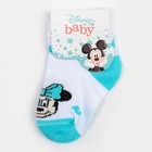 Носки "Minnie Mouse", Минни Маус, белый, 8-10 см - фото 25426779