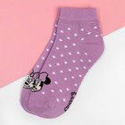 Носки Минни Маус, фиолетовый, 14-16 см - фото 25426805