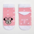 Носки "Minnie", Минни Маус, розовый, 6-8 см - фото 9498782