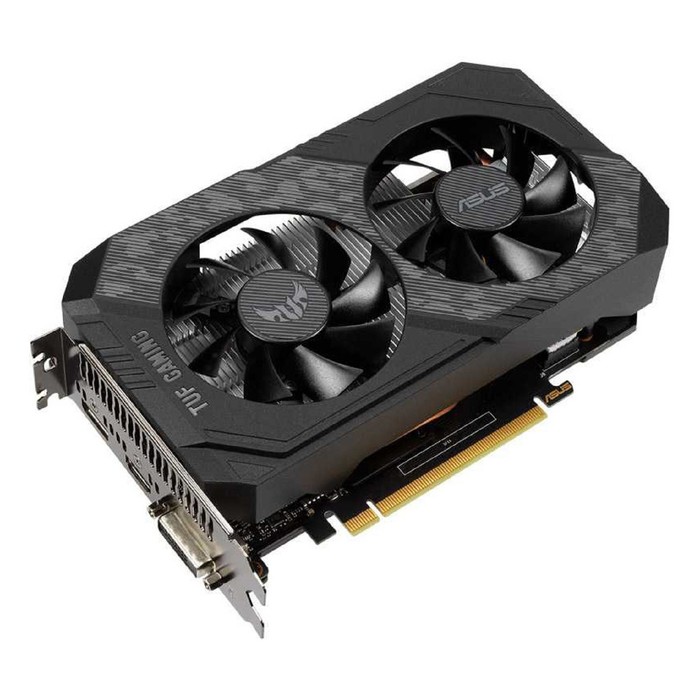 Видеокарта Asus GeForce GTX 1650 (TUF-GTX1650-O4GD6-GAMING), 4Гб, 128bit, GDDR6 - Фото 1