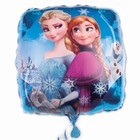 Шар воздушный "Эльза и Анна", 16 дюйм, фольгированный, Холодное сердце - фото 38383753