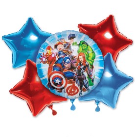 Набор фольгированных шаров "Команда Avengers", Мстители