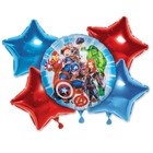Набор фольгированных шаров "С Днем рождения", Мстители - фото 9731151