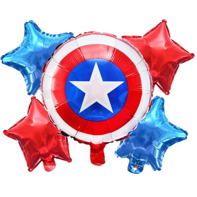 Набор фольгированных шаров "С Днем рождения", Мстители