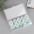 Контейнер для контактных линз «Аллергия на людей в очках», 5 шт - Фото 6