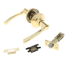 Защелка (мод.3186), межкомнатная, цвет золото - Фото 2