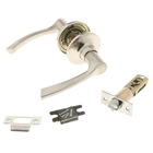 Защелка (мод.3186), межкомнатная, цвет мат. хром - Фото 2