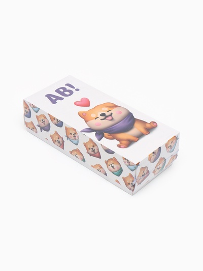 Носки для девочки KAFTAN «Ав!», набор 5 пар, размер 23-25 (10-12 лет)