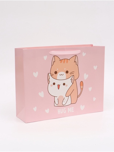 Пакет подарочный ламинированный, упаковка, «Вместе», L 40×31×11.5 см