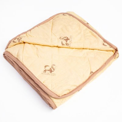 Наматрасник овечья шерсть 160х200 см, 150 гр/м2