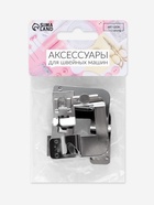 Набор лапок для швейной машины, подрубочные, 13/19/22 мм, для двойной подгибки, 3 шт. - Фото 6