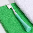 Зубная щётка, детская, 2-9 лет, 10 000 щетинок, ультрамягкая, зелёная - Фото 3