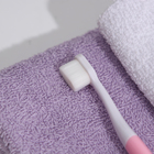 Зубная щётка, детская, 2-9 лет, 10 000 щетинок, ультрамягкая, розовая - Фото 4