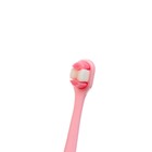 Зубная щётка, детская, 2-9 лет, 10 000 щетинок, ультрамягкая, розовая - фото 7717764