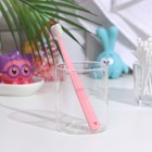 Зубная щётка, детская, 2-9 лет, 10 000 щетинок, 8 зон, ультрамягкая, красная - Фото 7