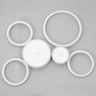 Люстра с ПДУ 2036/4 LED 126Вт белый 60х58х4,5 см BayerLux 7007940