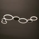 Люстра с ПДУ 2037/4 LED 156 Вт белый 120×59×4.5 см BayerLux - фото 5032701