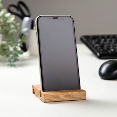 Деревянная подставка для телефона, планшета «Твори своё чудо», 8×8×1.6 см