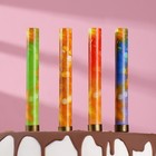 Свечи фонтаны для торта «Неон», 12.5 см, 40 секунд, цветное пламя, 4 шт. - Фото 3