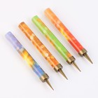 Свечи фонтаны для торта «Неон», 12.5 см, 40 секунд, цветное пламя, 4 шт. - Фото 4