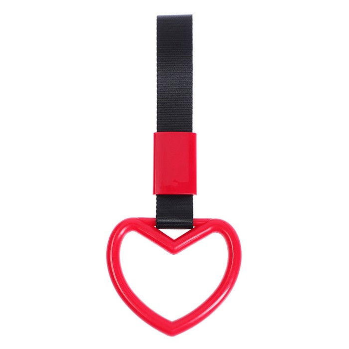 Подвеска для автомобиля, цурикава, JDM «Сердце» 9.5 см, красный - Фото 1