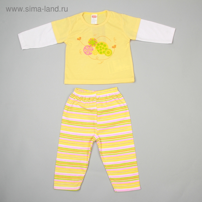 Костюм для девочки "Фэнтези": кофточка, штанишки, на 2-3 года, рост 98-104 см, цвета МИКС - Фото 1