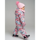 Комплект детский вязаный для девочки: шапка и снуд, размер 46, цвет светло-розовый - Фото 4