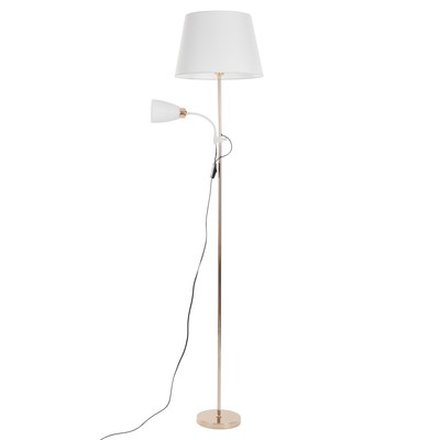 Торшер 19030/2GD, E27, 40 Вт, золото, 41×41×180 см