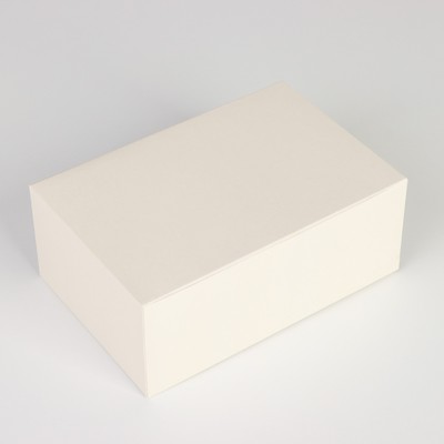 Коробка подарочная сборная, упаковка, «Бежевый», 18 х 12 х 8 см