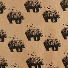 Бумага упаковочная крафтовая «Bear», 70 х 100 см - Фото 2