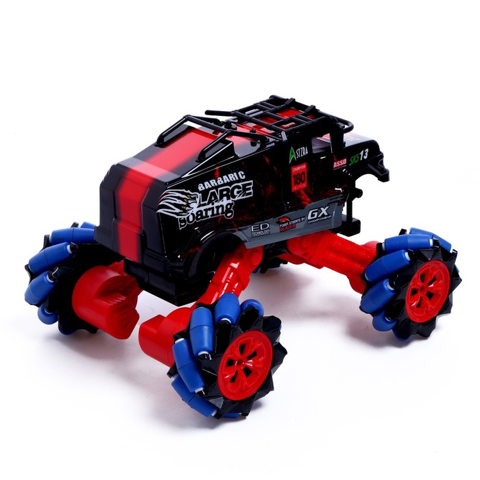 Джип радиоуправляемый Truck, 4WD полный привод, движение во всех направлениях, работает от аккумулятора 52271