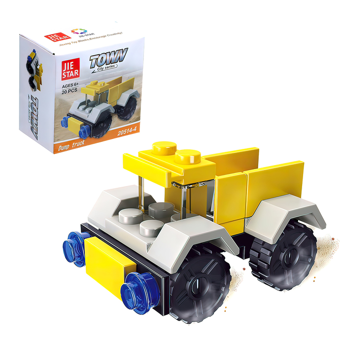 Конструктор «Самосвал», 20 деталей - Фото 1