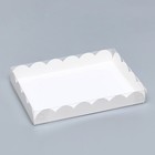 Коробочка для печенья, белая, 22 х 15 х 3 см - Фото 4