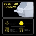 Кормушка для птиц внутренняя, 7.5×5.5×9 см - Фото 4