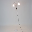 Торшер 19024/2WT E27 40 Вт белый 22×22×160 см - Фото 2