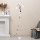 Торшер 19024/2WT E27 40 Вт белый 22×22×160 см - Фото 11