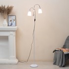 Торшер 19024/2WT E27 40 Вт белый 22×22×160 см - Фото 12