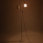 Торшер 19024/2WT E27 40 Вт белый 22×22×160 см - Фото 4