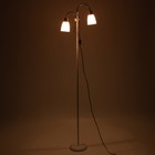 Торшер 19024/2WT E27 40 Вт белый 22×22×160 см - Фото 5