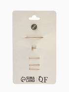 Набор булавок (6 шт.) «Жемчужная капель», 6.3 см, белый в золоте  (артикул 7165052)  большой выбор товаров оптом и в розницу по низким ценам с доставкой