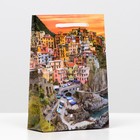 Пакет ламинированный "Город", 17,5 х 11,5 х 5 см - Фото 1