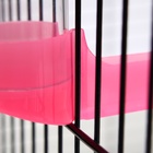 Набор из 2 поилок для птиц, 80 мл, 15×8 см, микс цветов - Фото 3