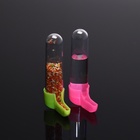 Набор из 2 поилок для птиц, 80 мл, 15×8 см, микс цветов - Фото 7