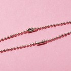 Кулоны "Неразлучники" леденцы звезда, цвет бирюзово-розовый в серебре, 45 см - фото 24439895