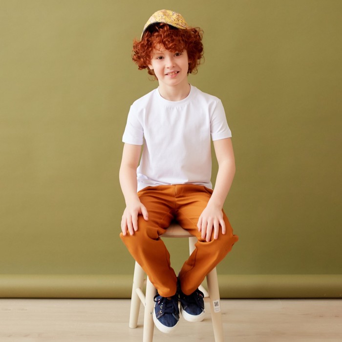 Кепка детская MINAKU «Динозаврики», жёлтая, размер 50