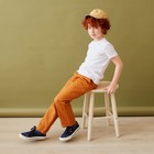 Кепка детская "Динозаврики" MINAKU цвет жёлтый, р-р 50 - фото 60797811