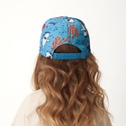 Кепка детская MINAKU "Акулы" цвет голубой, р-р 52 - фото 806289989