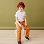 Кепка для мальчика MINAKU BOY, чёрно-красная, размер 52-54 (5-7 лет) - Фото 5