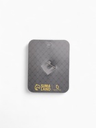 Брошь «Императрица» гамма, бело-зелёная в золоте - Фото 5