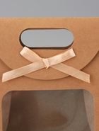 Коробка - пакет, крафтовая с окном, 20×14×7 см - Фото 4